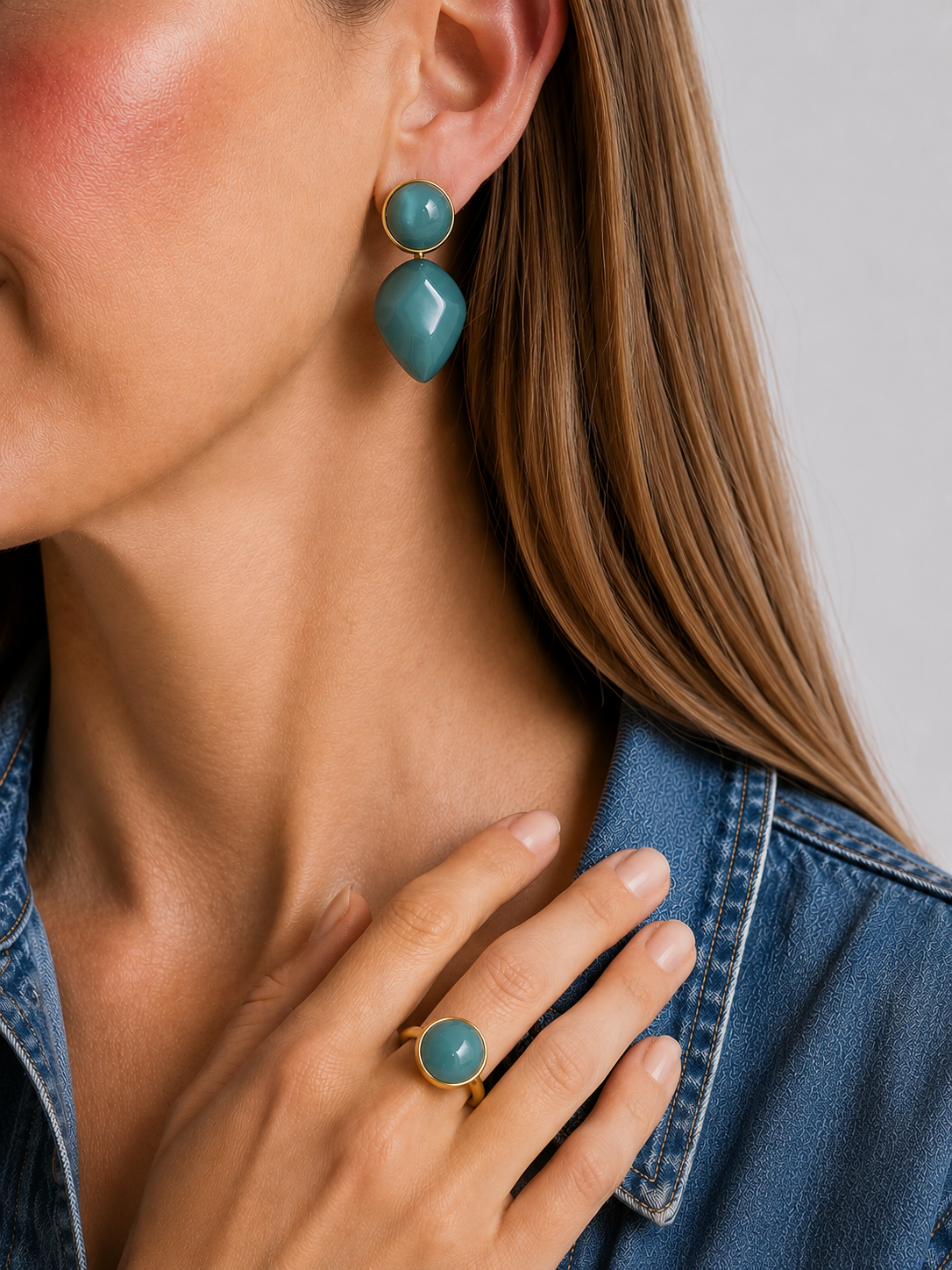 Sphéra Bague Pétrol