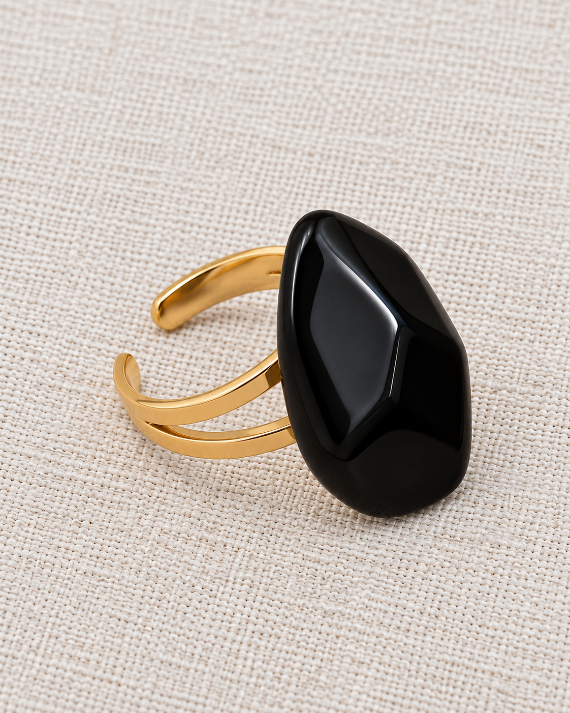 Luméette Bague Noir