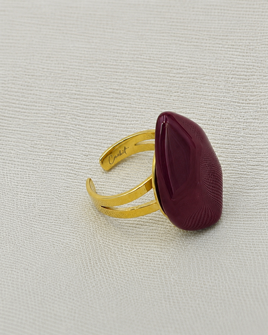 Luméette Bague Cassis – geelgoud