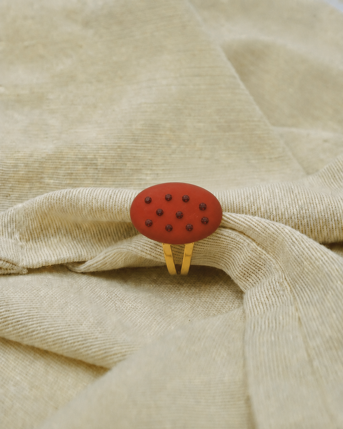Éclovette Bague Chili – geelgoud