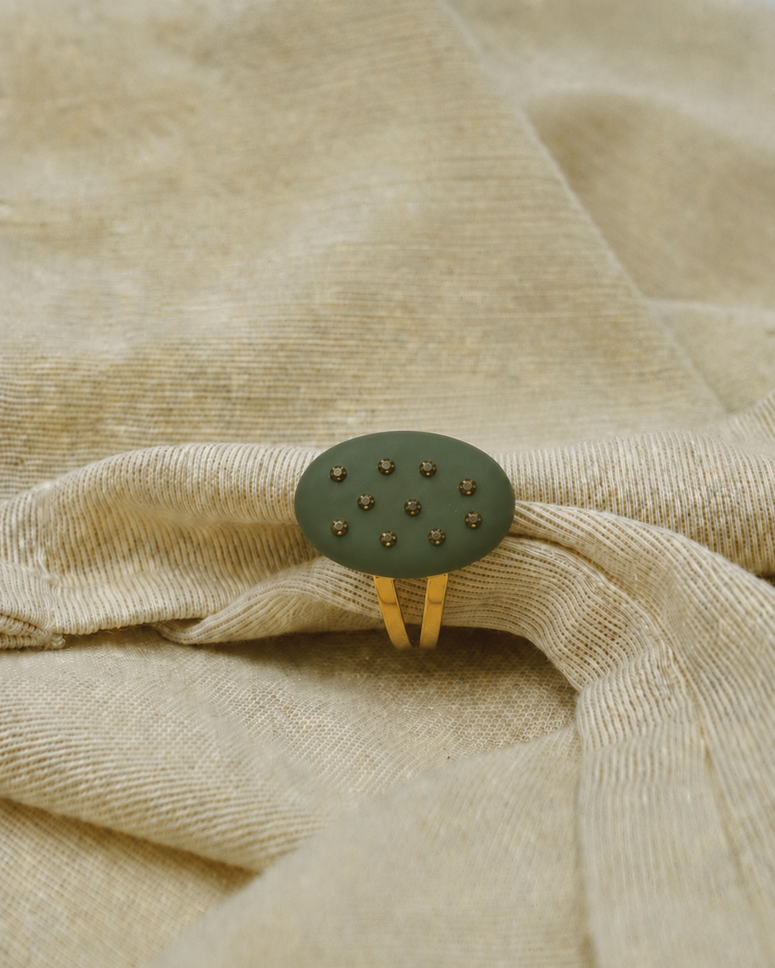 Éclovette Bague Forêt – geelgoud