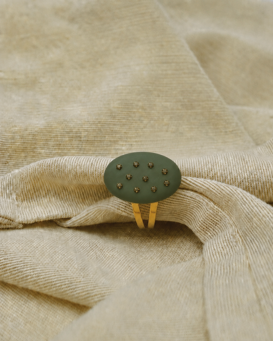 Éclovette Bague Forêt – geelgoud