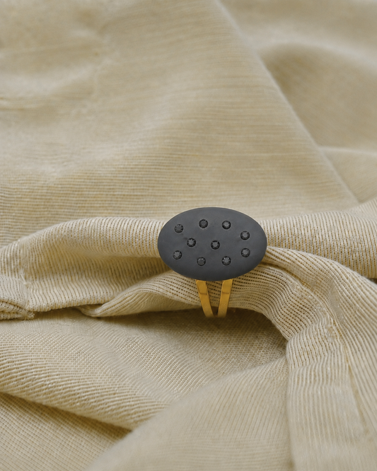 Éclovette Bague Anthracite – geelgoud