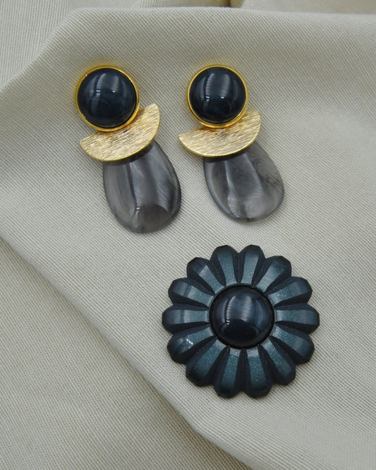 Broche Anthracite