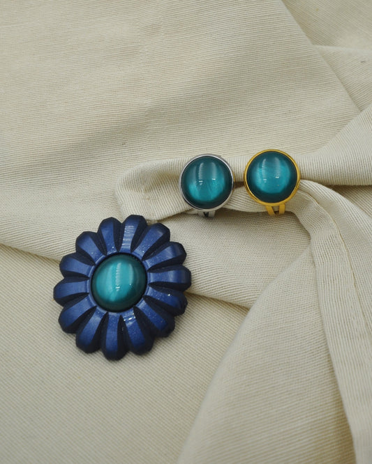Sphéra Bague Pétrol