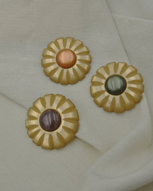 Broche Champagne