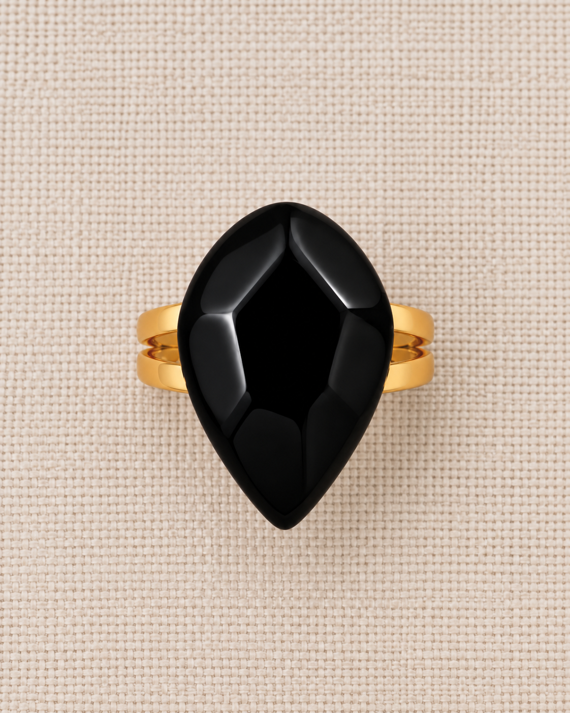 Luméette Bague Noir