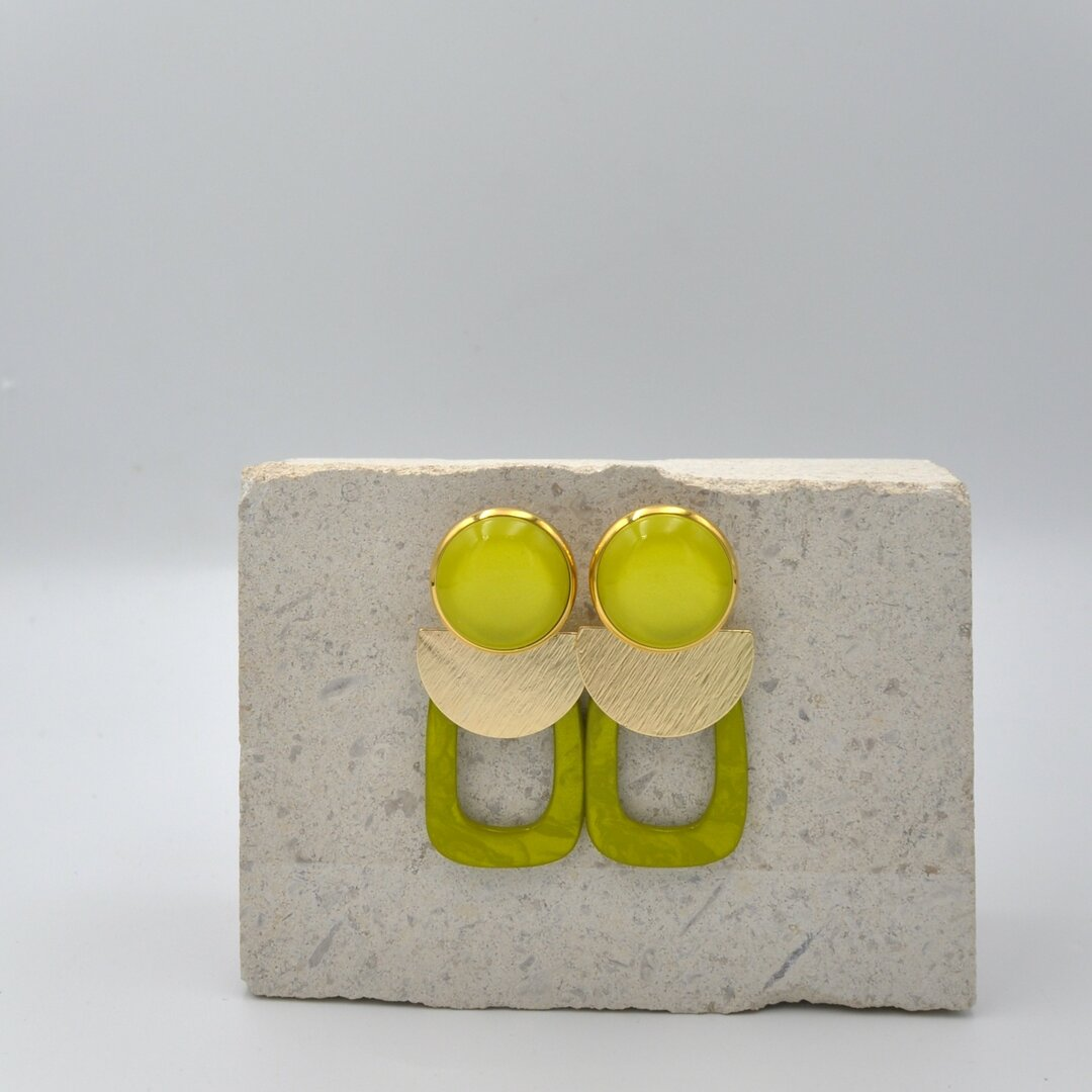 Lunes Géométriques Lime